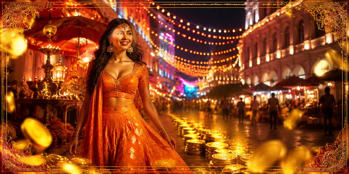 Delhi entertainment district with mobile sports betting users